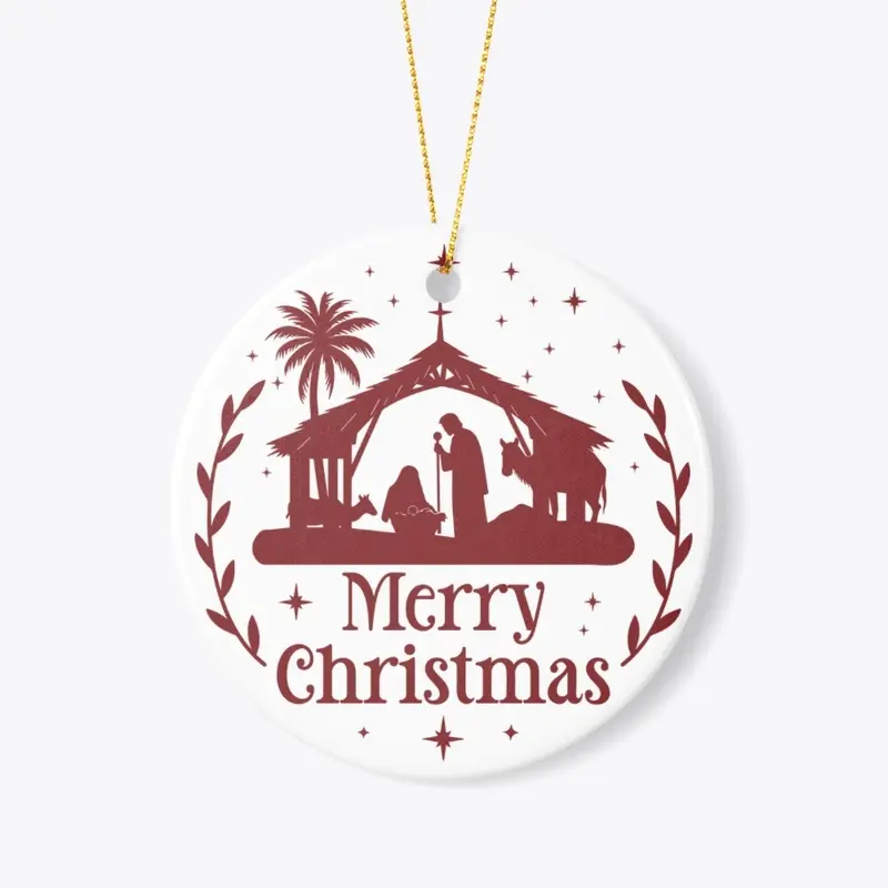 Merry Christmas Ornament